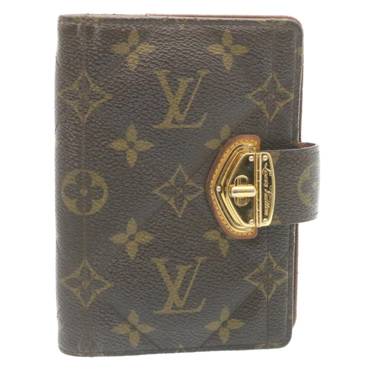 LOUIS VUITTON Monogram Etoile Agenda Partenaire Notebook Cover R20005 Auth hs540