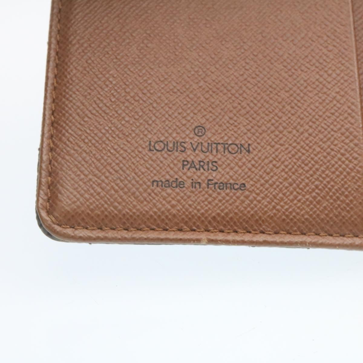 LOUIS VUITTON Monogram Etoile Agenda Partenaire Notebook Cover R20005 Auth hs540