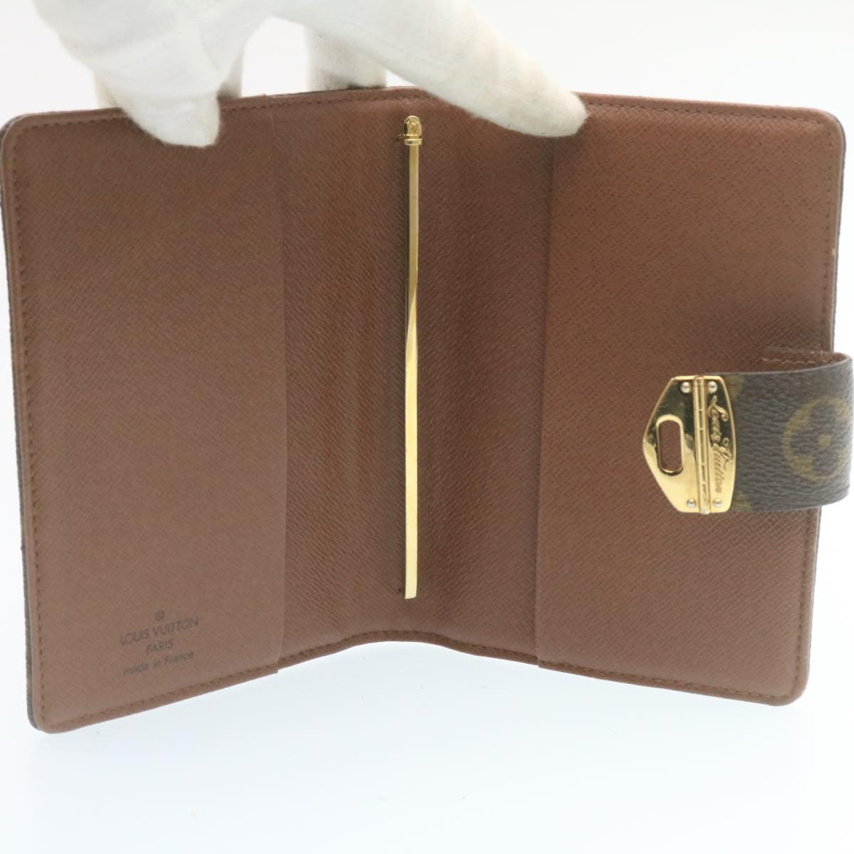 LOUIS VUITTON Monogram Etoile Agenda Partenaire Notebook Cover R20005 Auth hs540