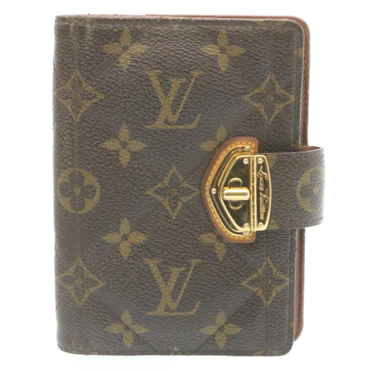 LOUIS VUITTON Monogram Etoile Agenda Partenaire Notebook Cover R20005 Auth hs540