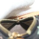 LOUIS VUITTON Monogram Multicolor Berlingo Coin Purse Black M58029 LV Auth hs547-11