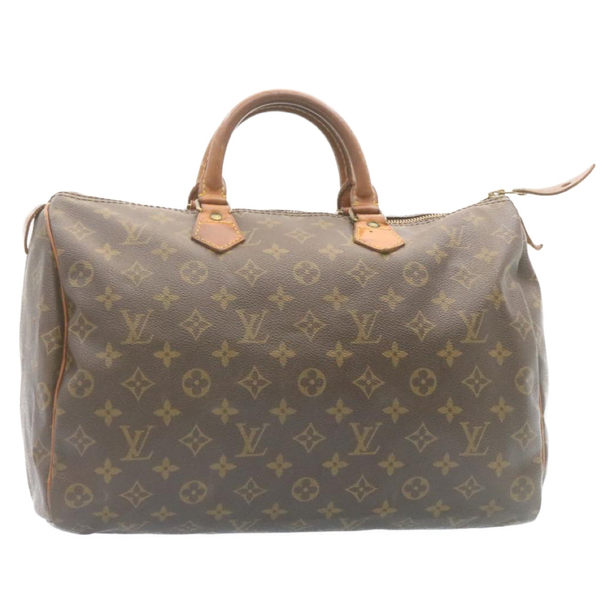 LOUIS VUITTON Monogram Speedy 35 Hand Bag M41524 LV Auth hs570