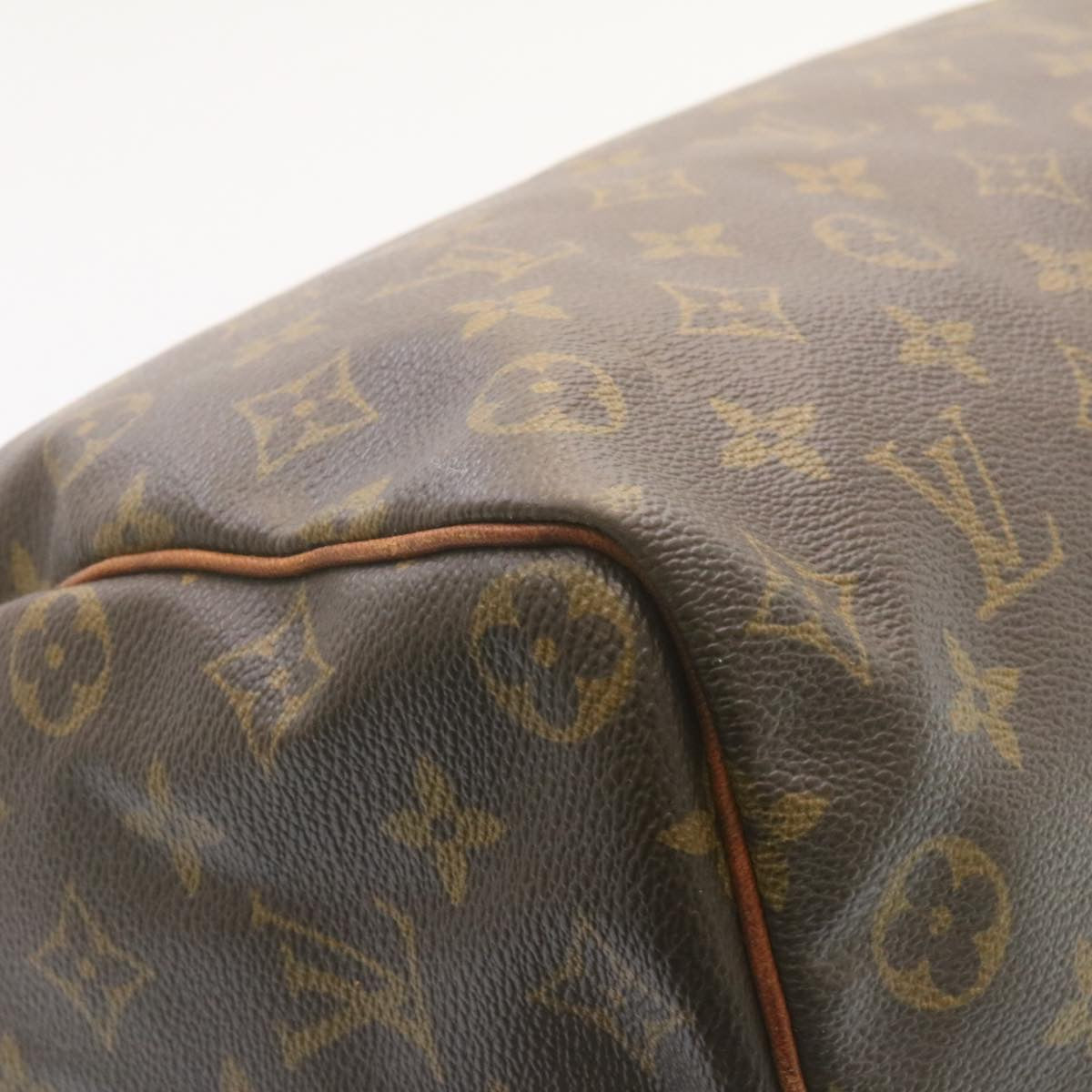 LOUIS VUITTON Monogram Speedy 35 Hand Bag M41524 LV Auth hs570