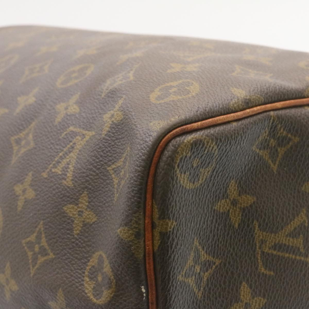 LOUIS VUITTON Monogram Speedy 35 Hand Bag M41524 LV Auth hs570