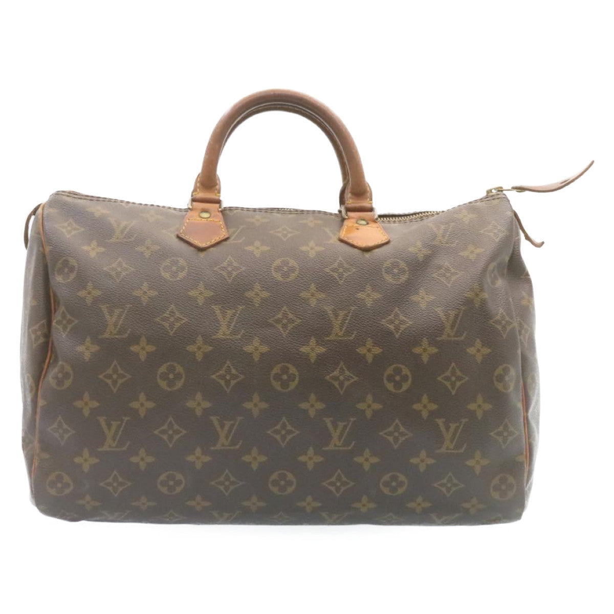 LOUIS VUITTON Monogram Speedy 35 Hand Bag M41524 LV Auth hs570