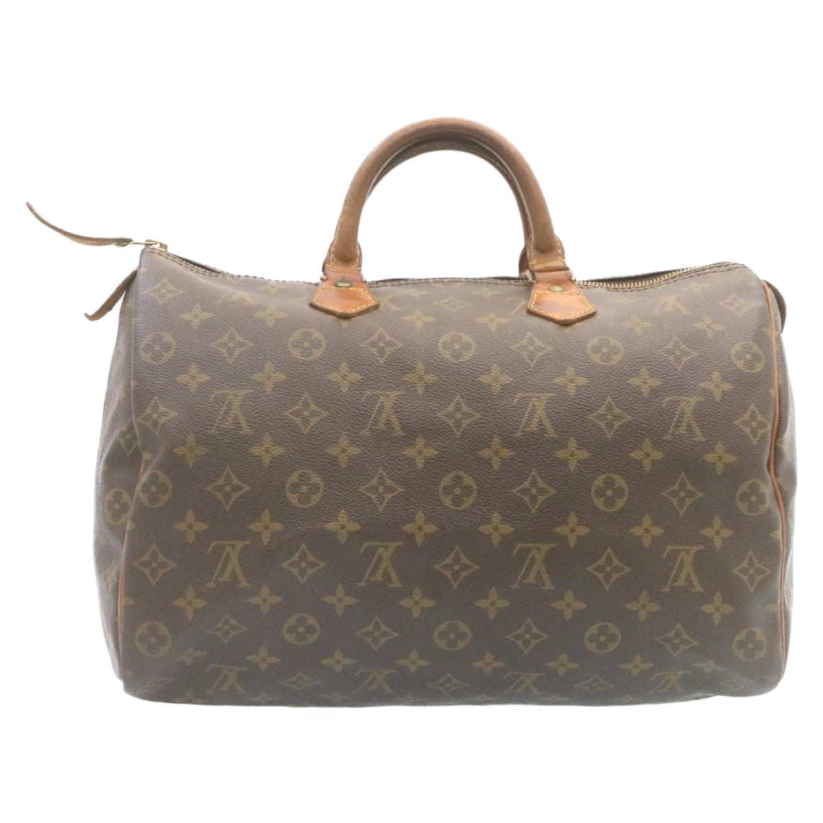 LOUIS VUITTON Monogram Speedy 35 Hand Bag M41524 LV Auth hs570