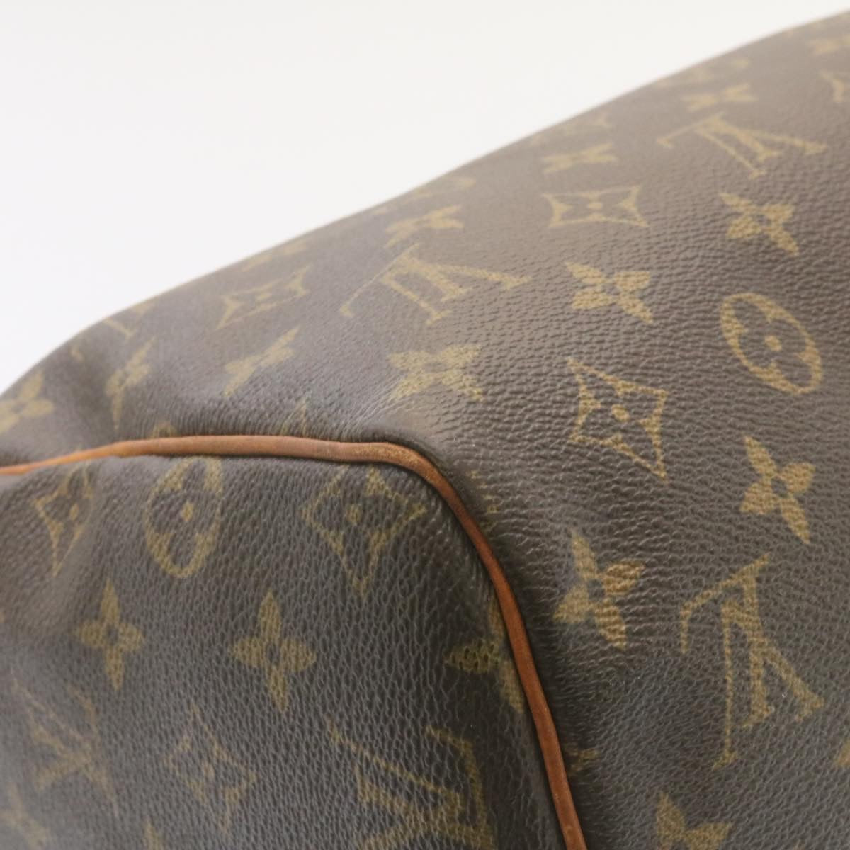 LOUIS VUITTON Monogram Speedy 30 Hand Bag M41526 LV Auth hs621