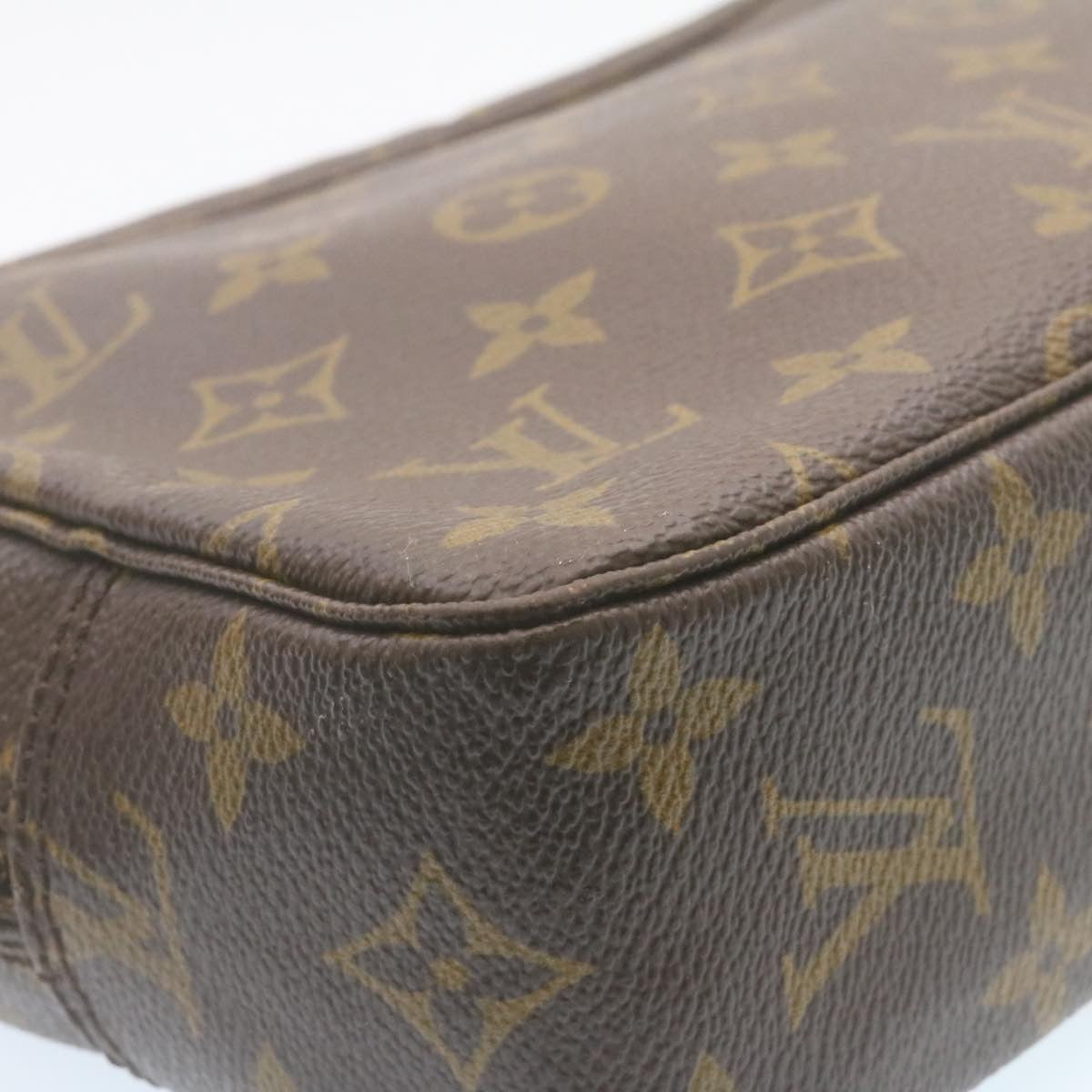 LOUIS VUITTON Monogram Trousse Toilette 23 Clutch Bag M47524 LV Auth hs654