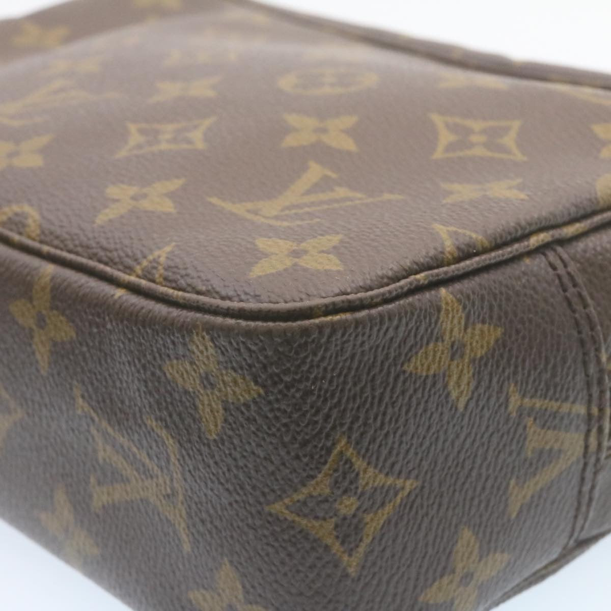 LOUIS VUITTON Monogram Trousse Toilette 23 Clutch Bag M47524 LV Auth hs654