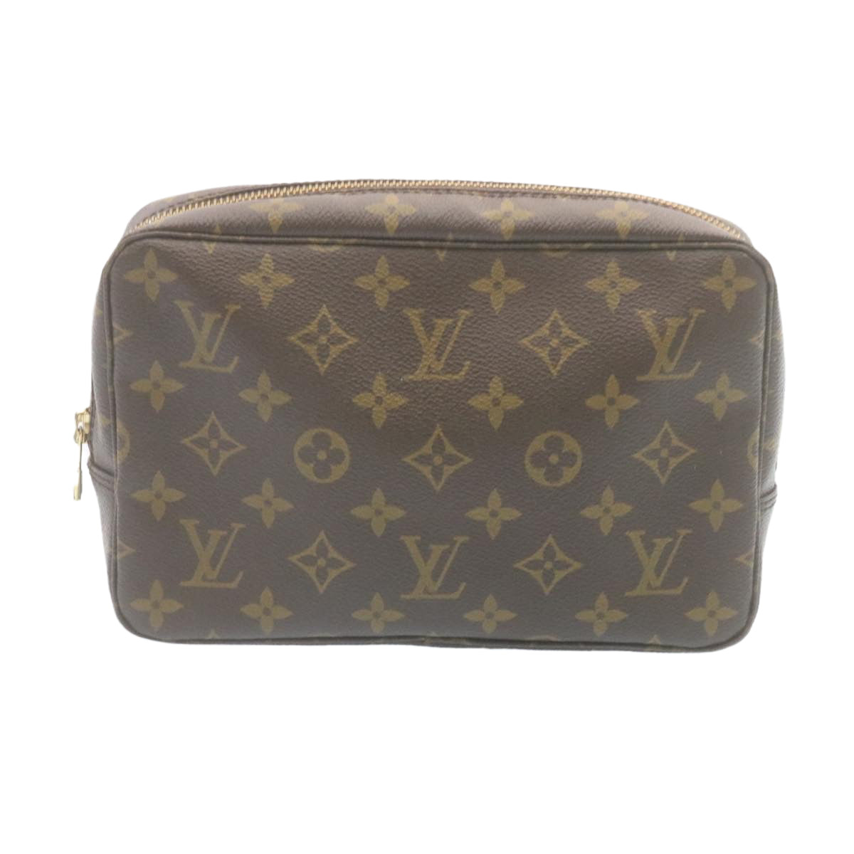 LOUIS VUITTON Monogram Trousse Toilette 23 Clutch Bag M47524 LV Auth hs654