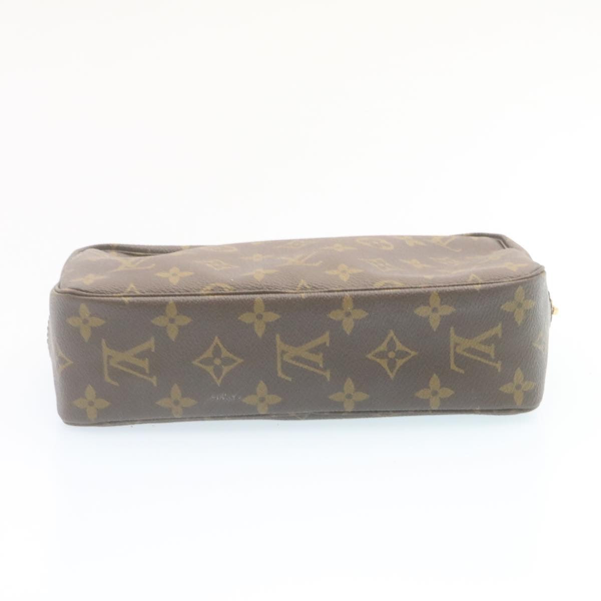 LOUIS VUITTON Monogram Trousse Toilette 23 Clutch Bag M47524 LV Auth hs654