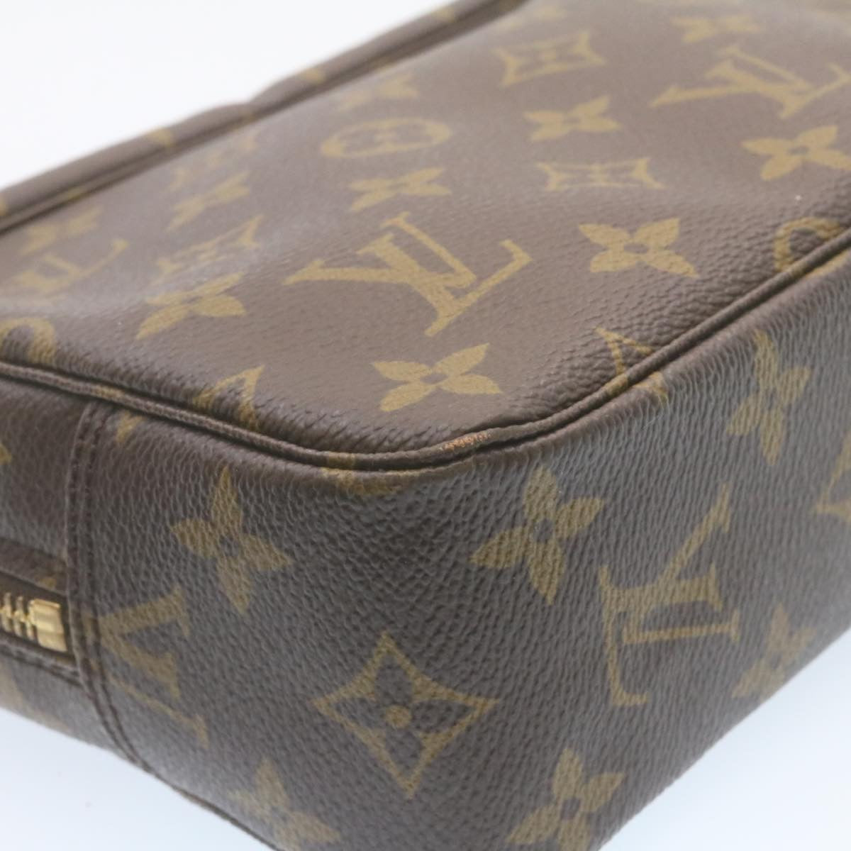 LOUIS VUITTON Monogram Trousse Toilette 23 Clutch Bag M47524 LV Auth hs654