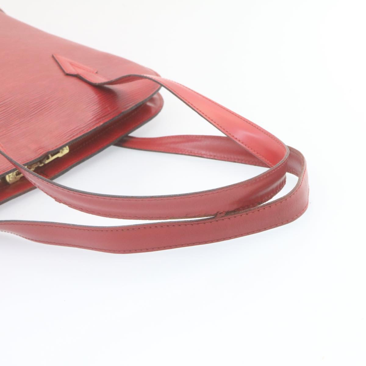 LOUIS VUITTON Epi Lussac Shoulder Bag Red M52287 LV Auth hs676