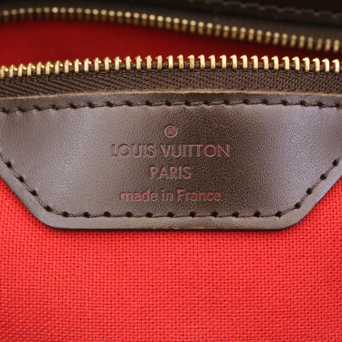 LOUIS VUITTON Damier Ebene Batignolles Horizontal Tote Bag N48179 LV Auth hs686