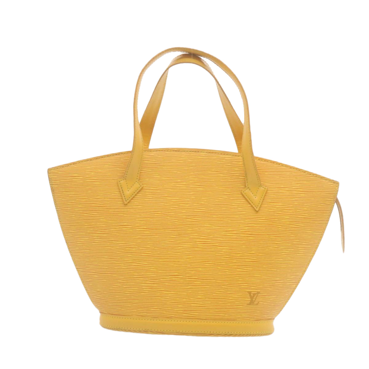 LOUIS VUITTON Epi Saint Jacques Hand Bag Yellow M52279 LV Auth hs692