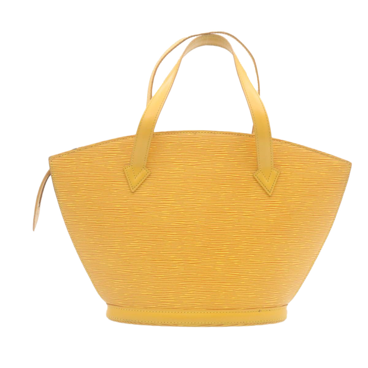 LOUIS VUITTON Epi Saint Jacques Hand Bag Yellow M52279 LV Auth hs692