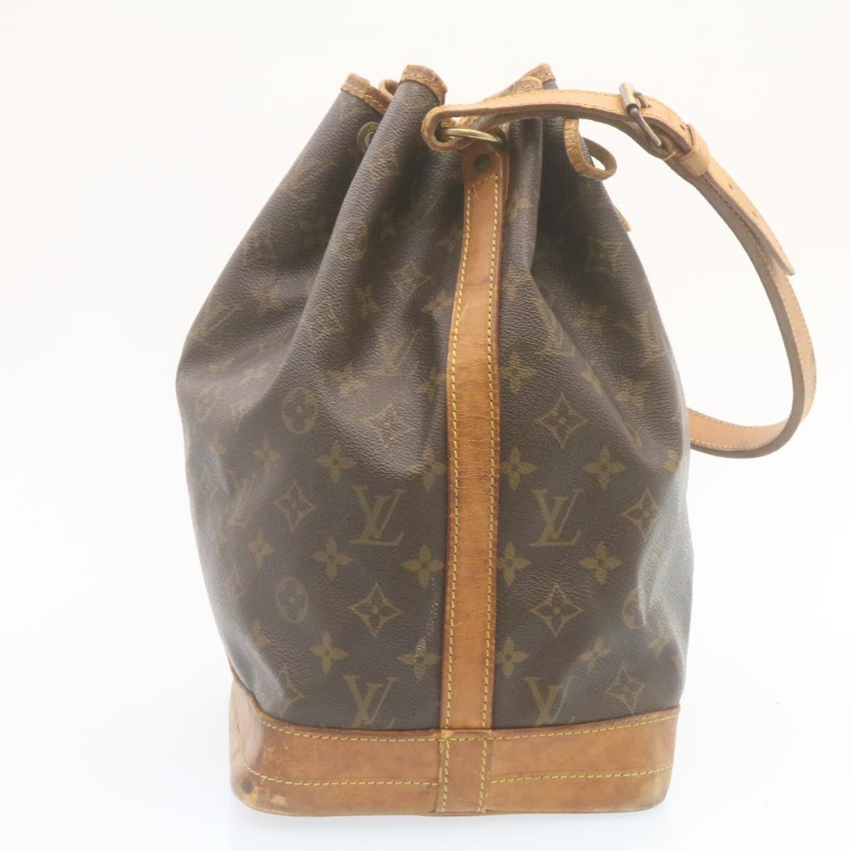 LOUIS VUITTON Monogram Noe Shoulder Bag M42224 LV Auth hs742