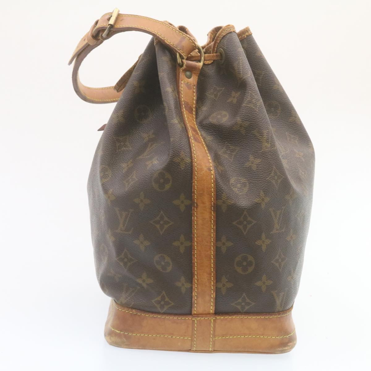 LOUIS VUITTON Monogram Noe Shoulder Bag M42224 LV Auth hs742