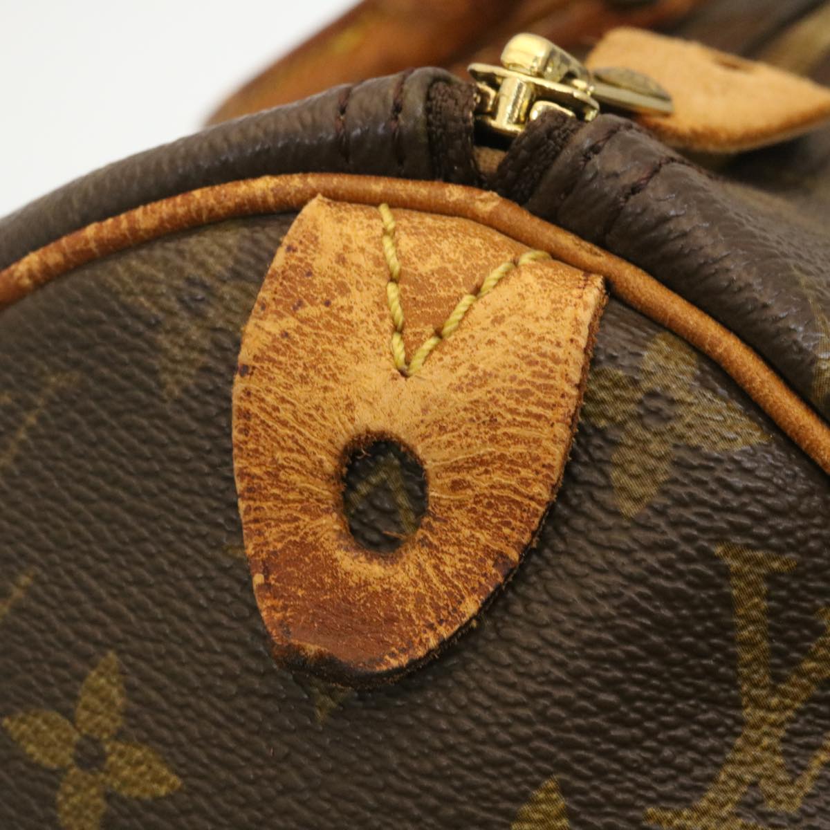 LOUIS VUITTON Monogram Speedy 40 Hand Bag M41522 LV Auth hs768