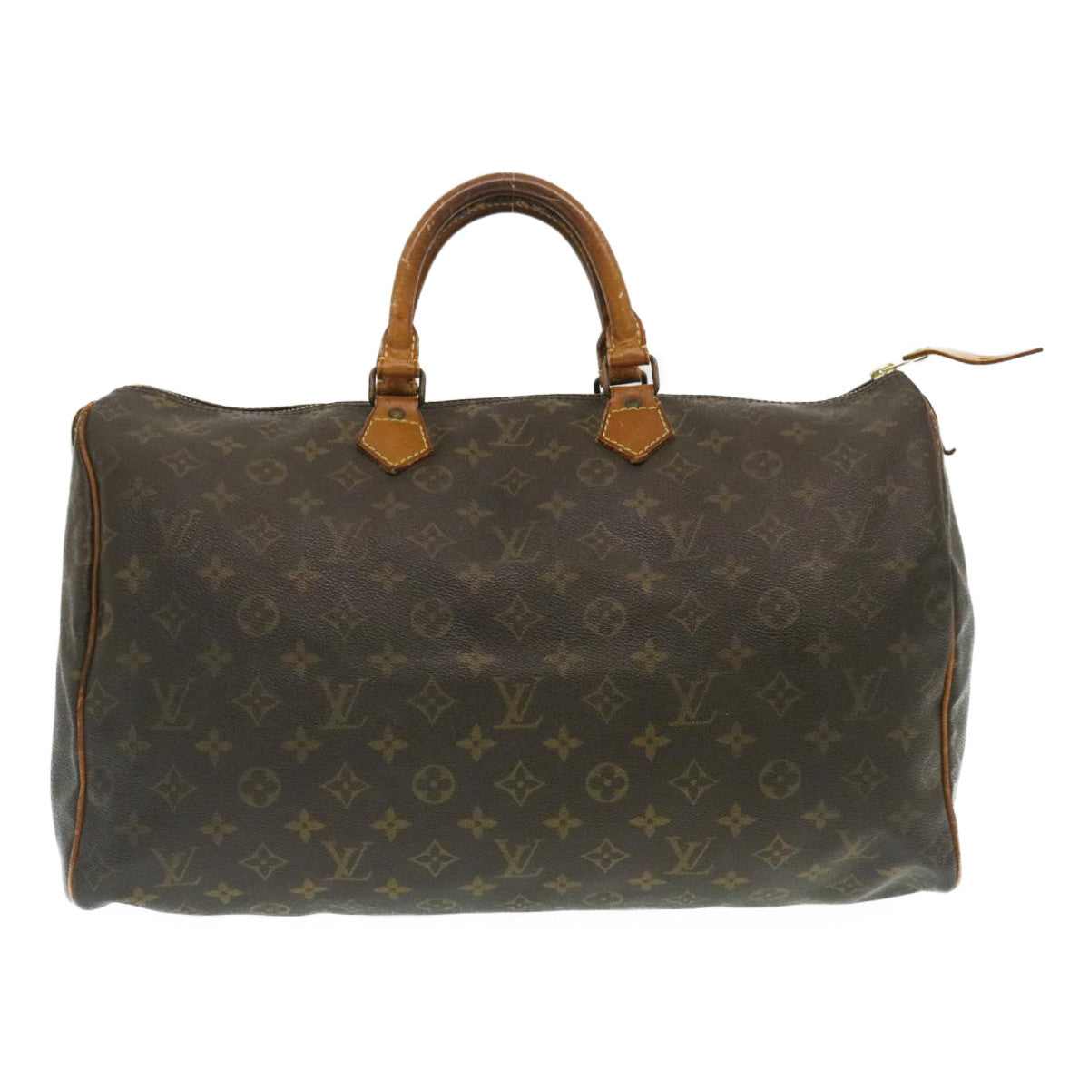 LOUIS VUITTON Monogram Speedy 40 Hand Bag M41522 LV Auth hs768