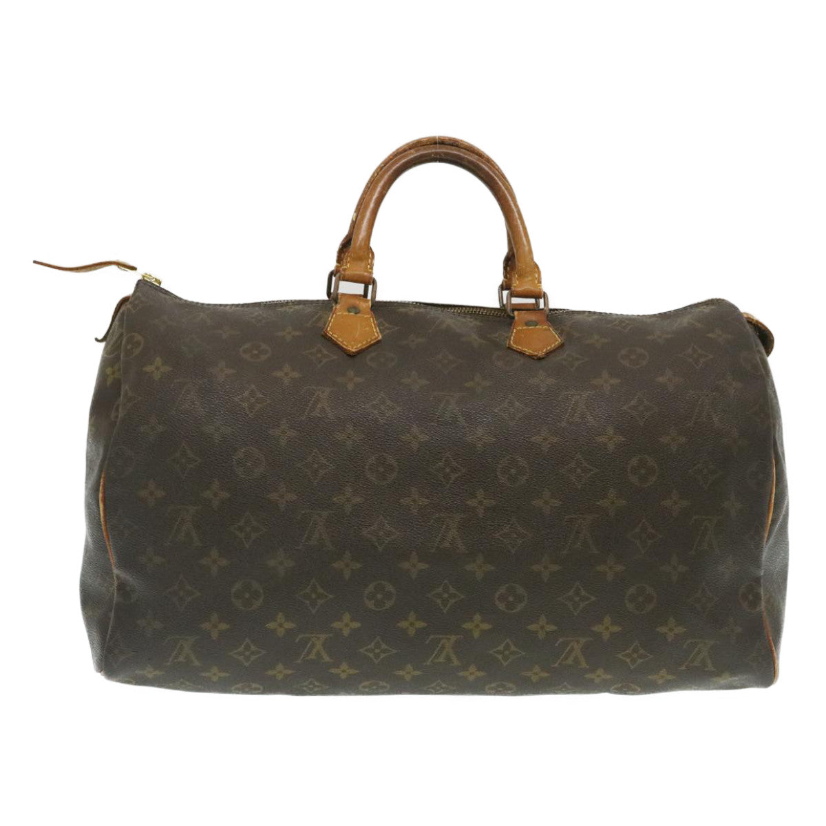 LOUIS VUITTON Monogram Speedy 40 Hand Bag M41522 LV Auth hs768