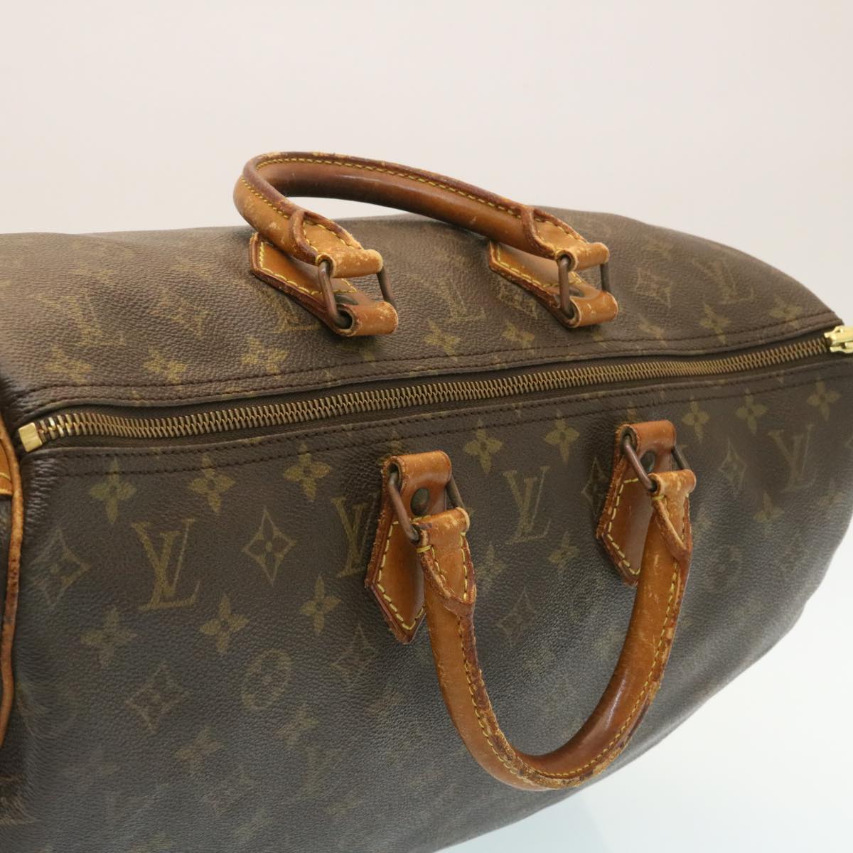 LOUIS VUITTON Monogram Speedy 40 Hand Bag M41522 LV Auth hs768