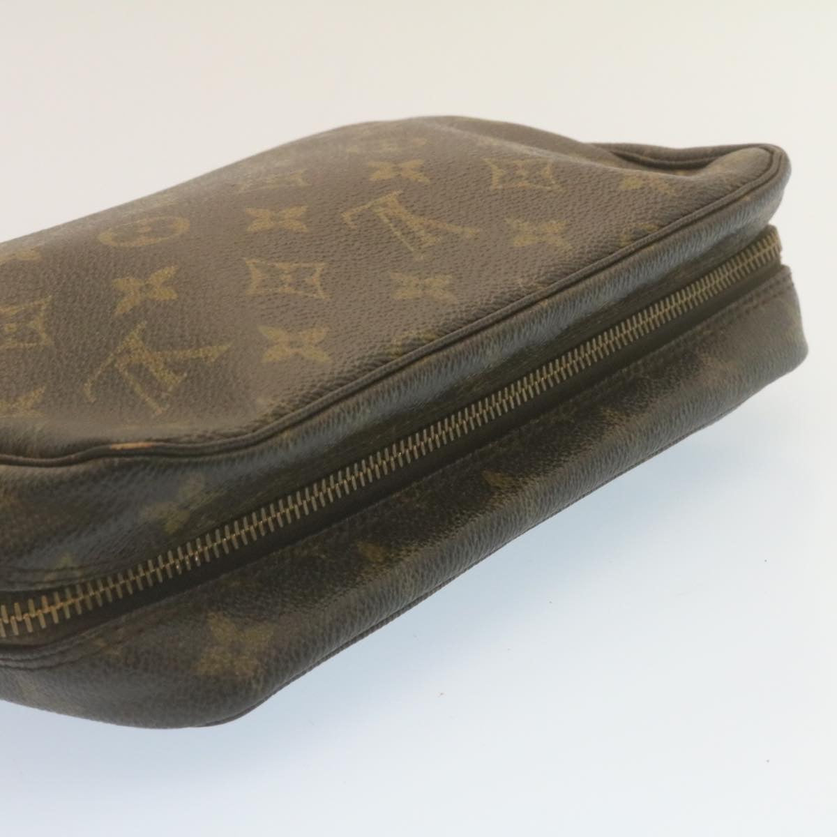 LOUIS VUITTON Monogram Trousse Toilette 23 Clutch Bag M47524 LV Auth hs778