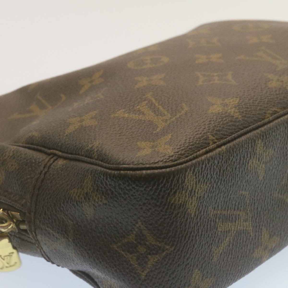 LOUIS VUITTON Monogram Trousse Toilette 23 Clutch Bag M47524 LV Auth hs778