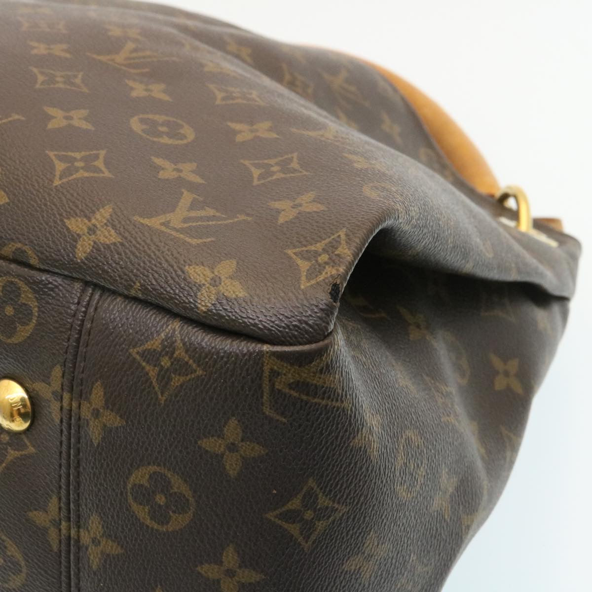 LOUIS VUITTON Monogram Artsy MM Shoulder Bag M40249 LV Auth hs788