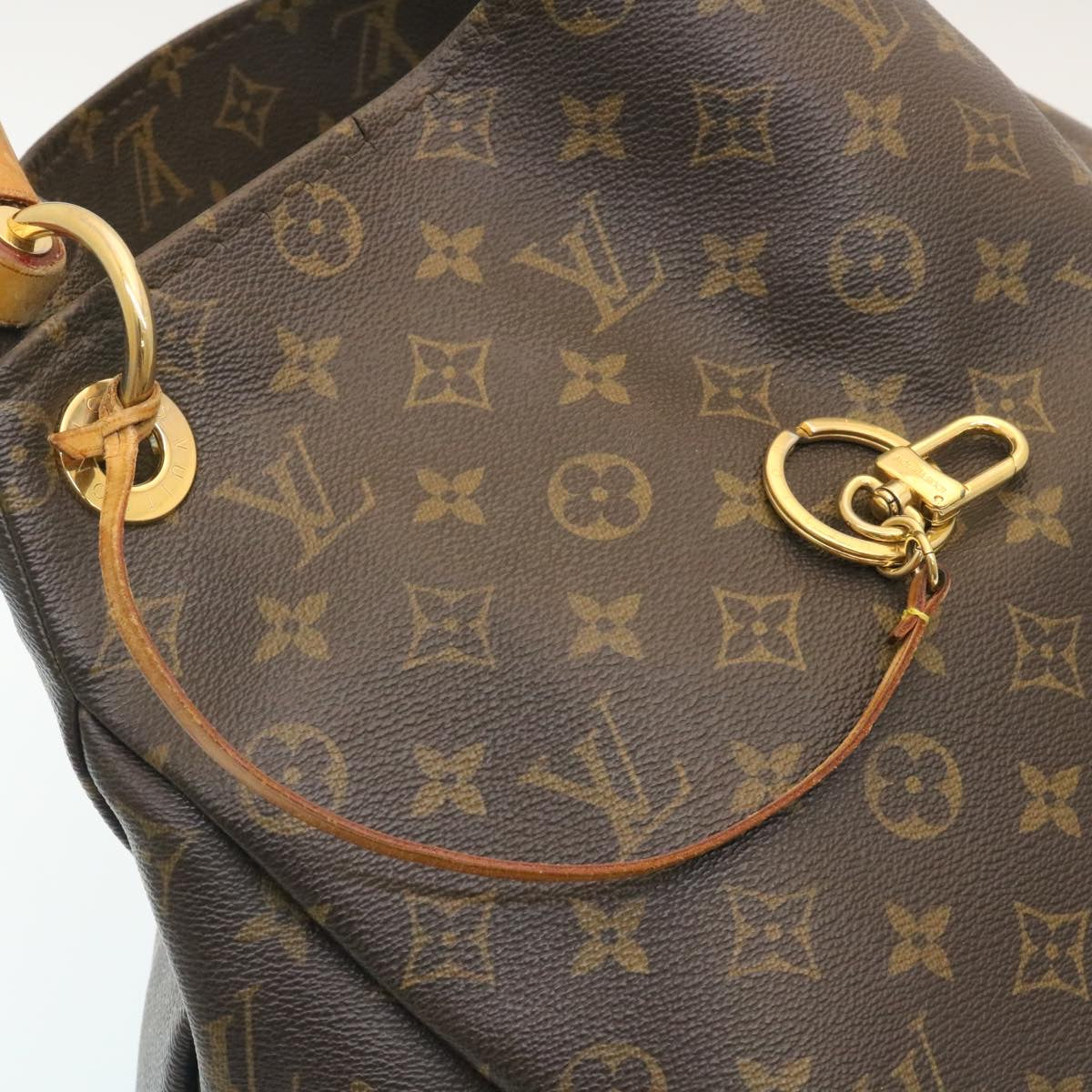 LOUIS VUITTON Monogram Artsy MM Shoulder Bag M40249 LV Auth hs788