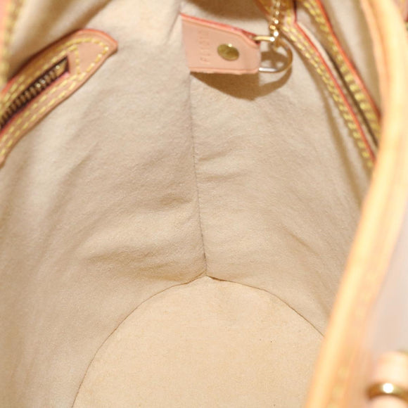 LOUIS VUITTON Nomad Bucket PM Shoulder Bag Beige M85001 LV Auth hs790