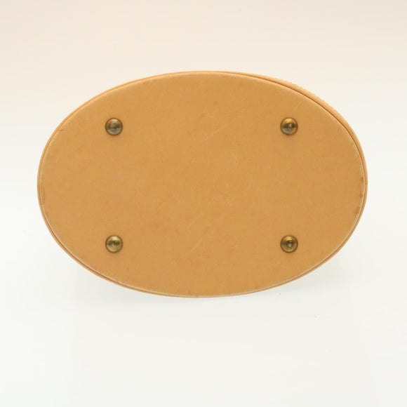 LOUIS VUITTON Nomad Bucket PM Shoulder Bag Beige M85001 LV Auth hs790