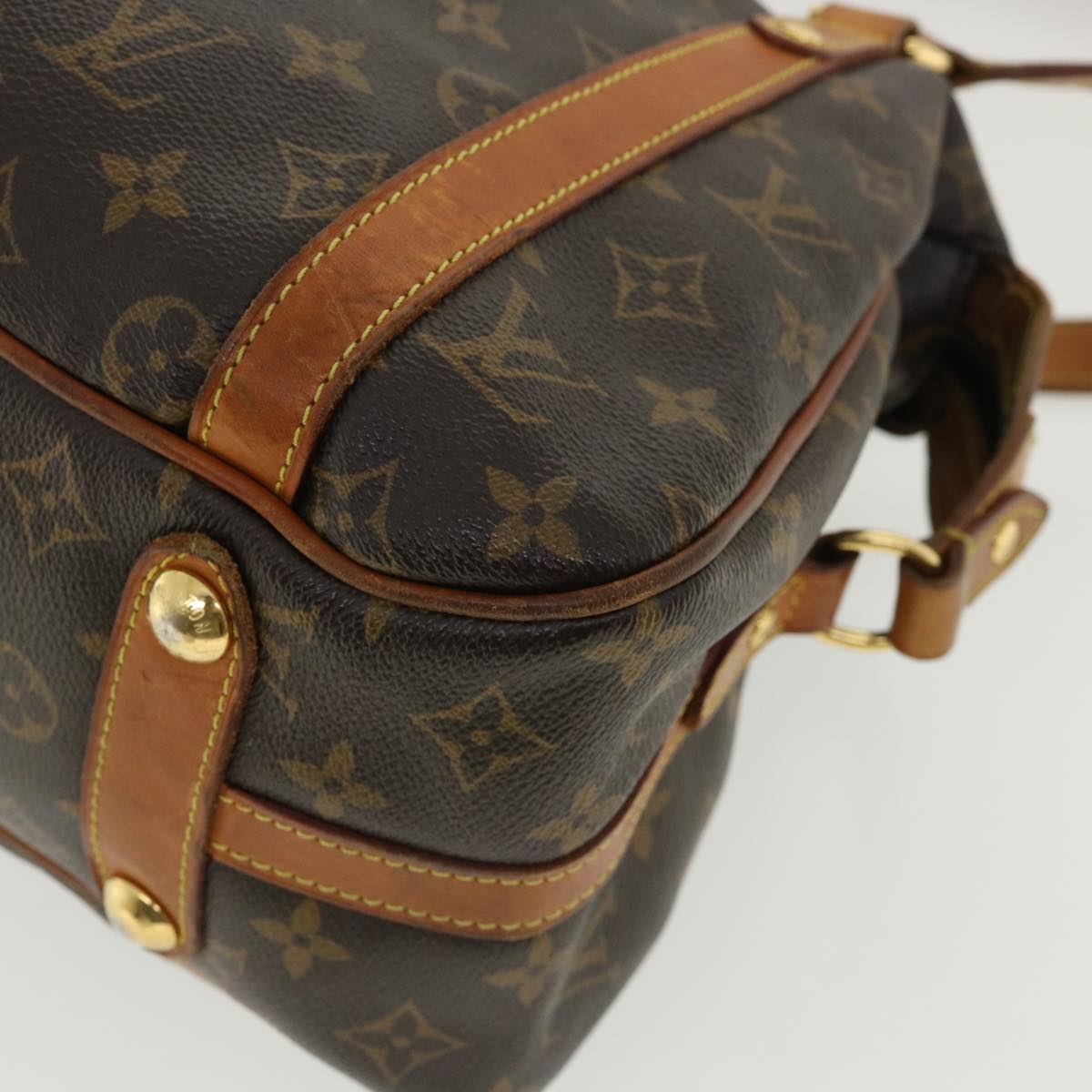 LOUIS VUITTON Monogram Stresa PM Tote Bag N42220 LV Auth hs823