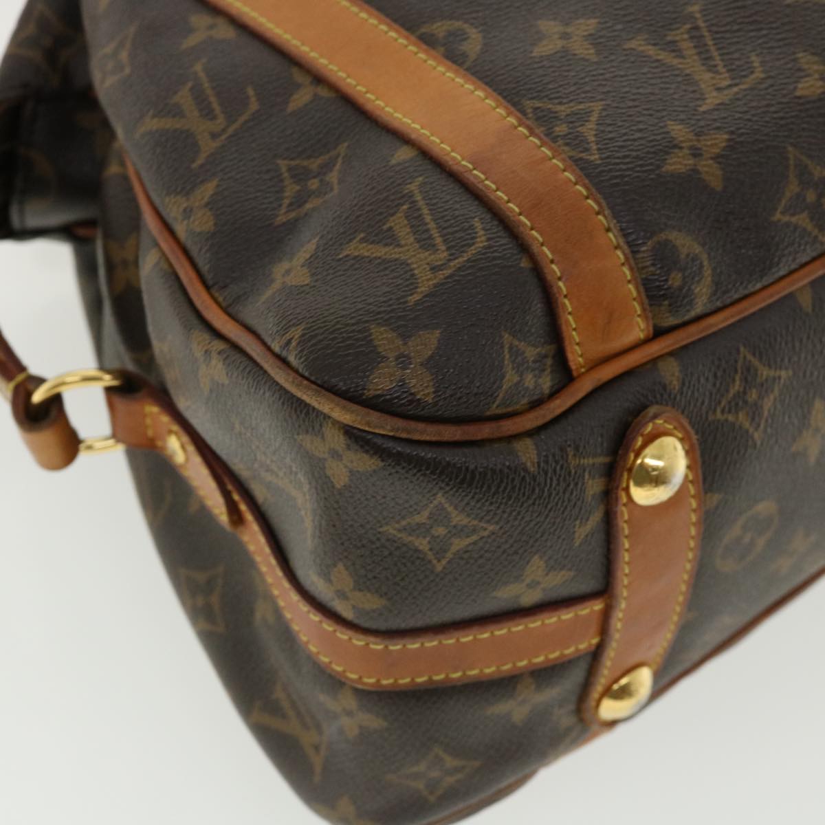 LOUIS VUITTON Monogram Stresa PM Tote Bag N42220 LV Auth hs823