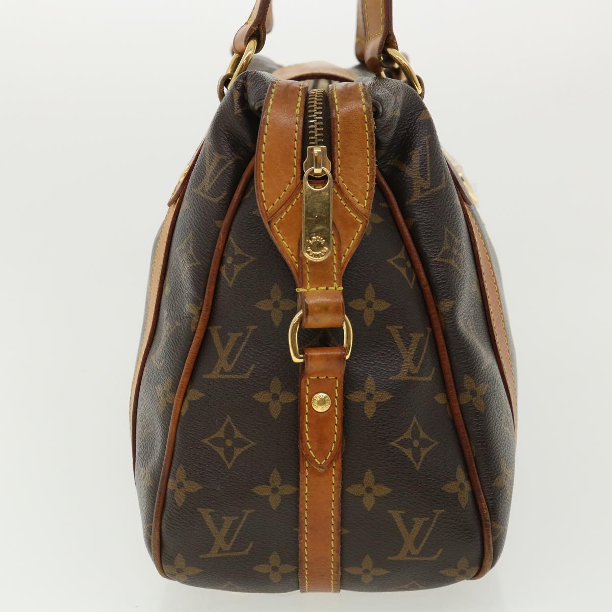 LOUIS VUITTON Monogram Stresa PM Tote Bag N42220 LV Auth hs823