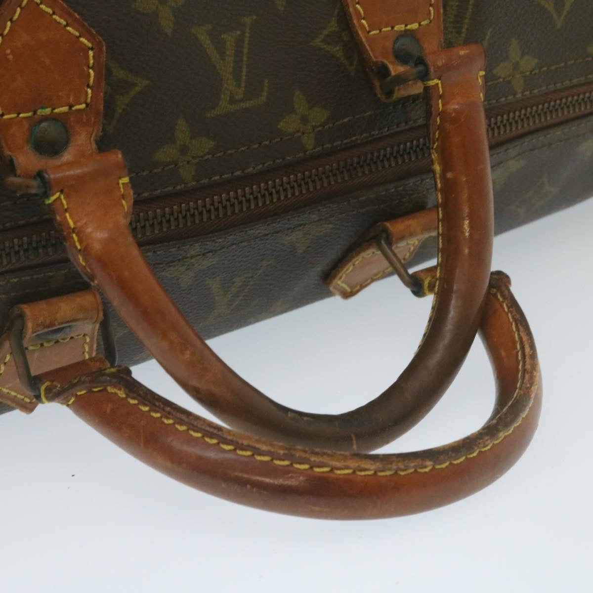 LOUIS VUITTON Monogram Speedy 40 Hand Bag Vintage M41522 LV Auth hs842