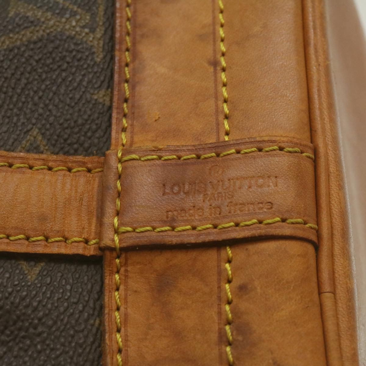 LOUIS VUITTON Monogram Noe Shoulder Bag M42224 LV Auth hs843