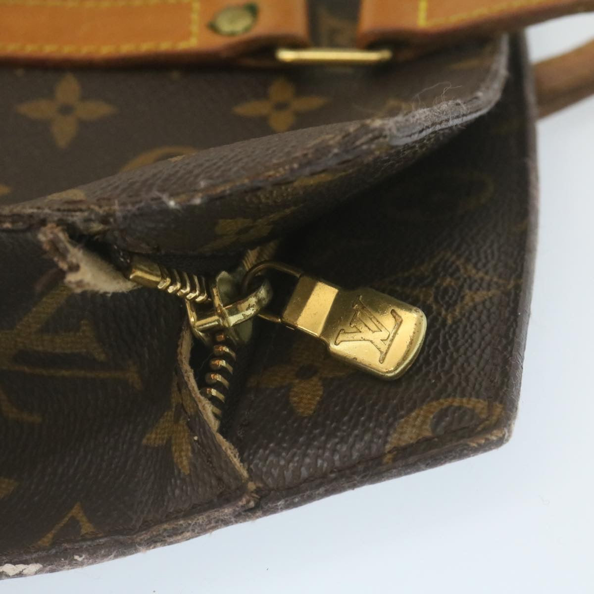 LOUIS VUITTON Monogram Babylone Tote Bag M51102 LV Auth hs857