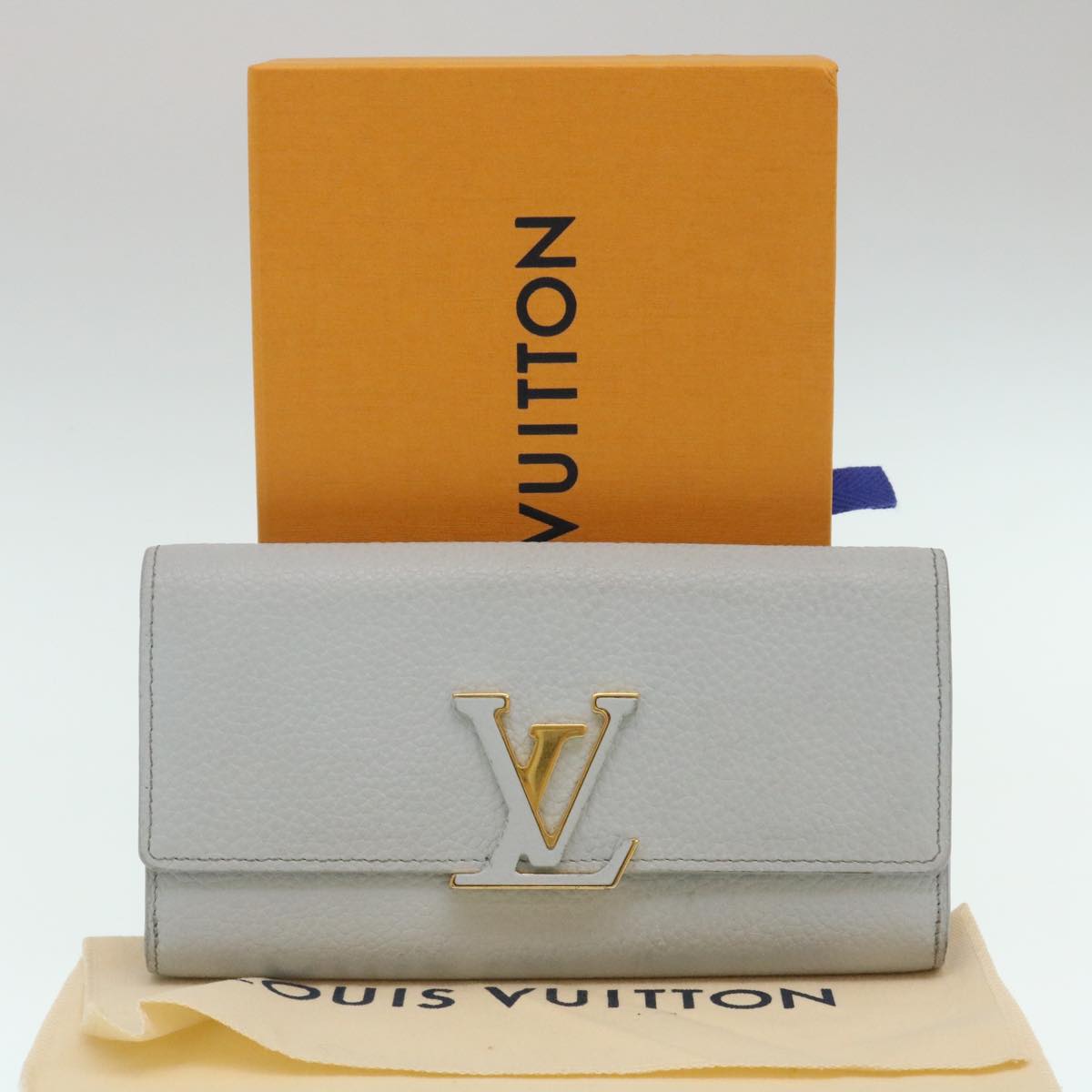 LOUIS VUITTON Portefeuille Capsine Long Wallet Japan limited M69060 Auth hs875