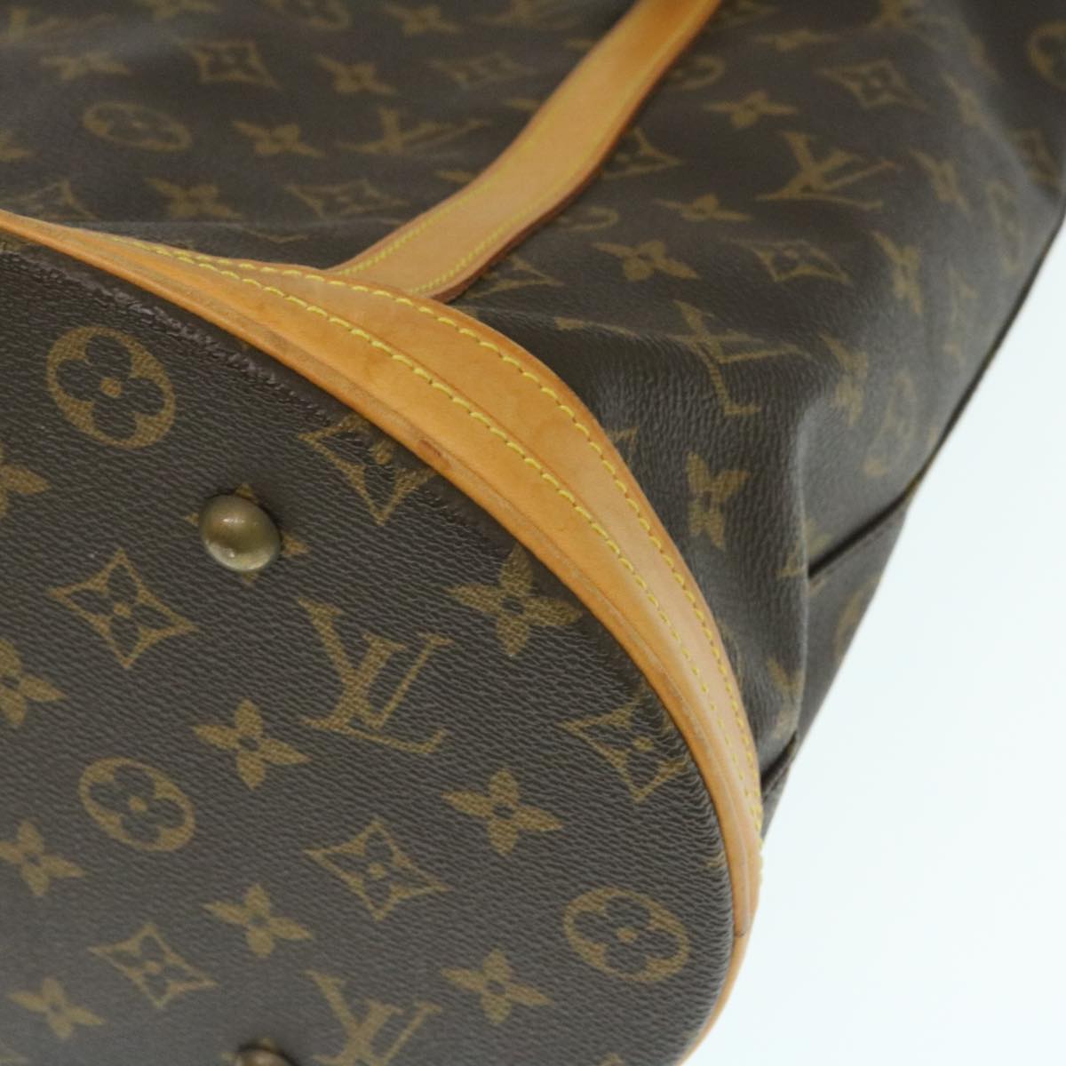 LOUIS VUITTON Monogram Bucket GM Shoulder Bag bs465 LV Auth hs884