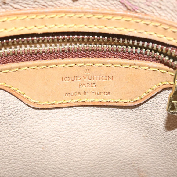 LOUIS VUITTON Monogram Bucket GM Shoulder Bag bs465 LV Auth hs884