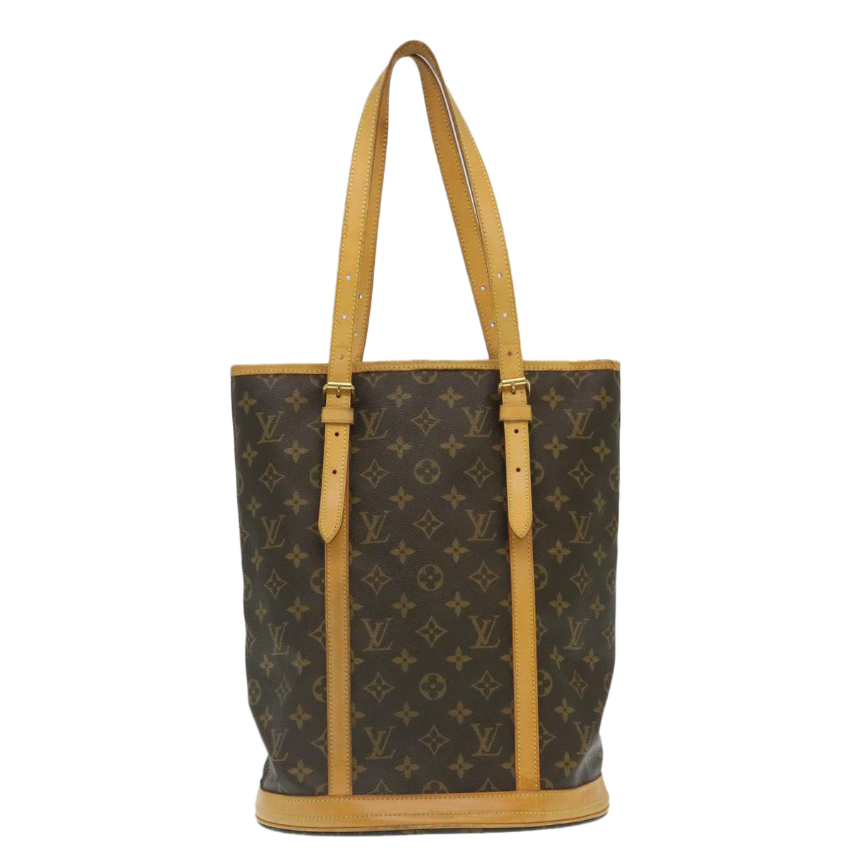 LOUIS VUITTON Monogram Bucket GM Shoulder Bag bs465 LV Auth hs884