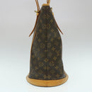 LOUIS VUITTON Monogram Bucket GM Shoulder Bag bs465 LV Auth hs884-3