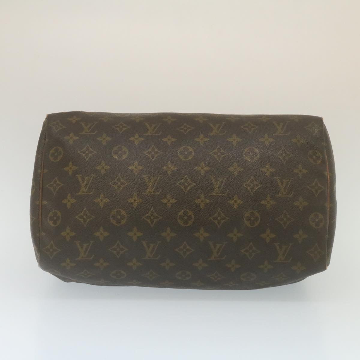 LOUIS VUITTON Monogram Speedy 35 Hand Bag M41524 LV Auth hs888