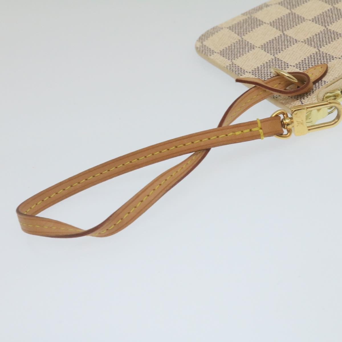 LOUIS VUITTON Damier Azur Neverfull PM Tote Bag N41362 LV Auth hs898