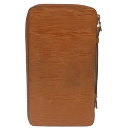 LOUIS VUITTON Epi Organizer De Voyage Travel Case SPO Brown LV Auth hs918 - 0