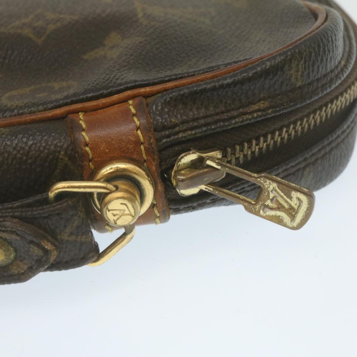 LOUIS VUITTON Monogram Marly Dragonne GM Clutch Bag M51825 LV Auth hs922