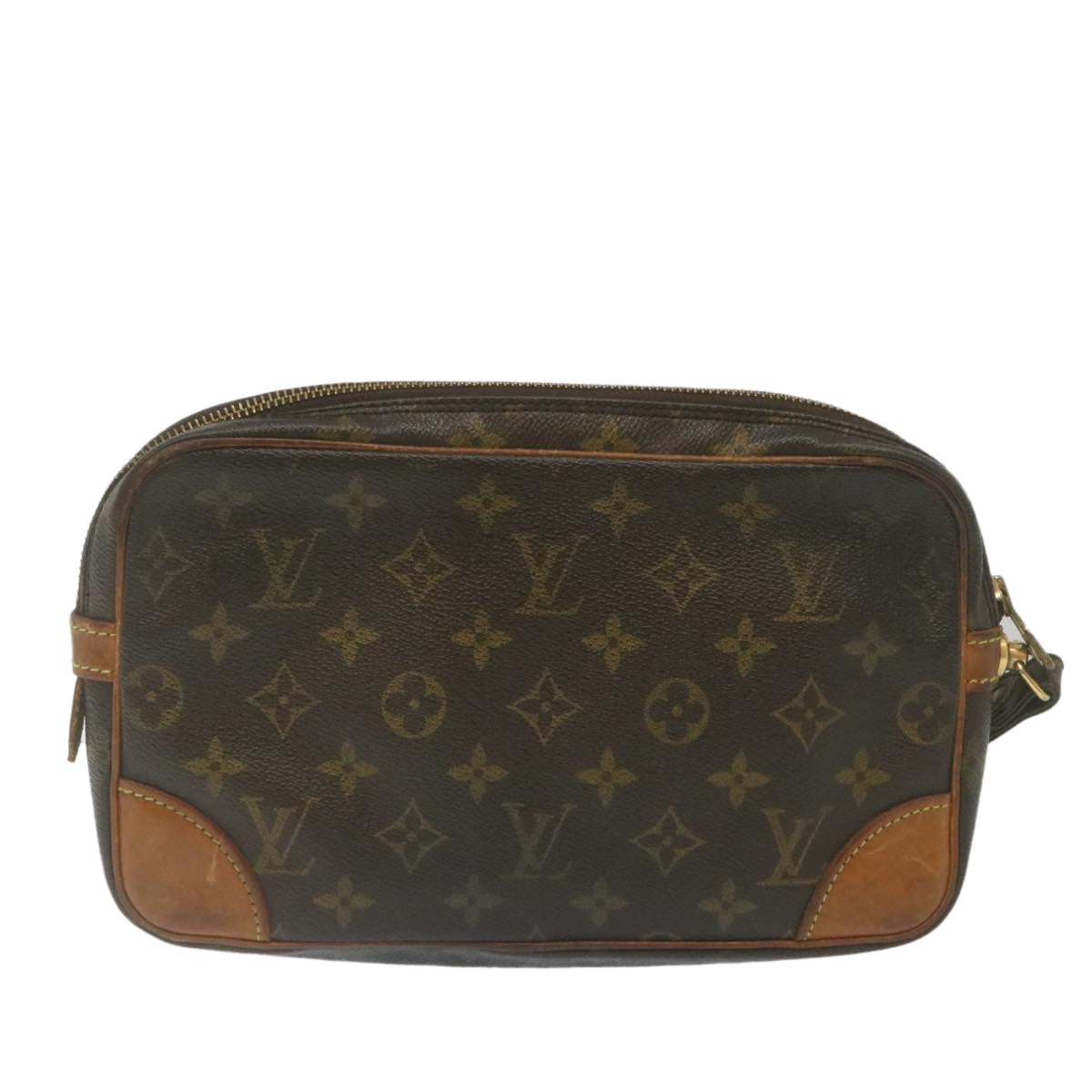 LOUIS VUITTON Monogram Marly Dragonne GM Clutch Bag M51825 LV Auth hs922 - 0