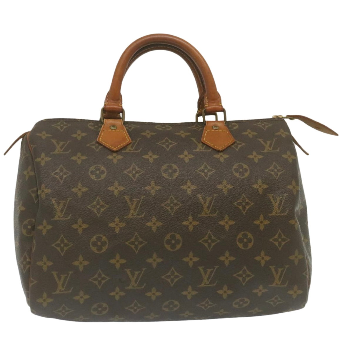 LOUIS VUITTON Monogram Speedy 30 Hand Bag M41526 LV Auth hs925