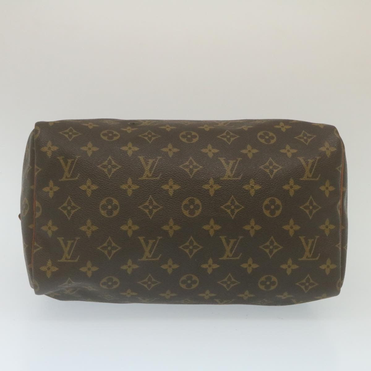 LOUIS VUITTON Monogram Speedy 30 Hand Bag M41526 LV Auth hs925